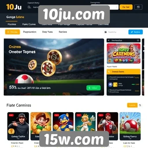 Acessibilidade e usabilidade do site 10ju.com para jogadores